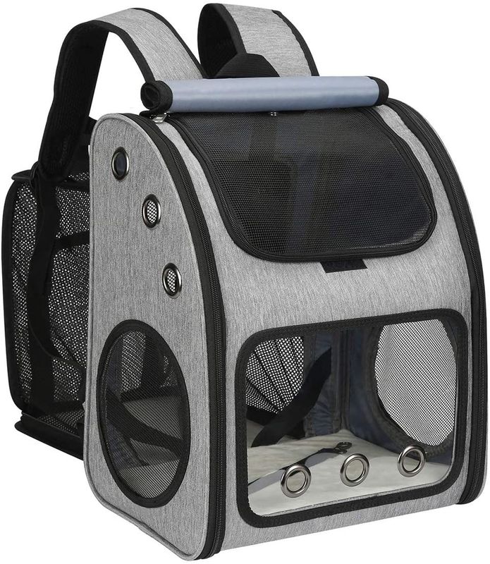Expandable Dog Pet Carrier Backpacks 25 Lbs For Hiking
