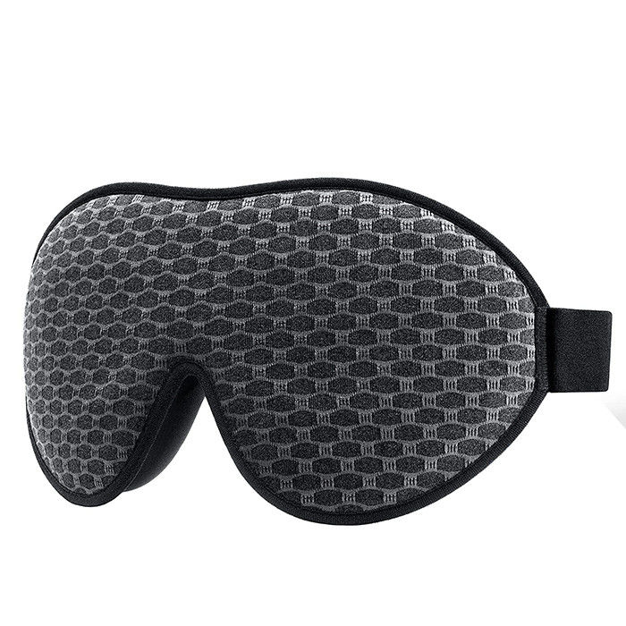 Light Blocking Satin Eye Cover For Men Women Customized  3D Contoured Cup Sleeping Mask