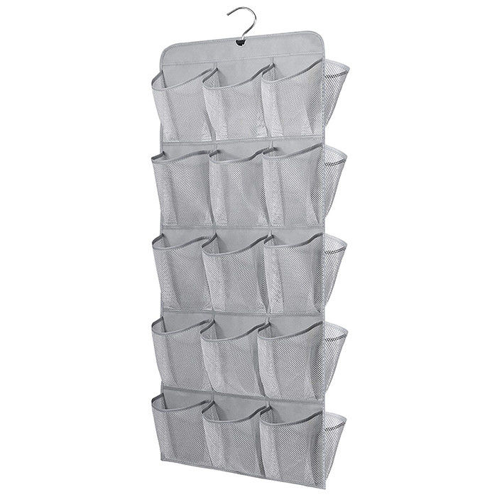 Rotating 30 Pocket Hanging Organizer / Dual Sided over the door shoe organizer Closet